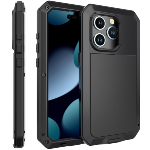 Metal armored shockproof phone case